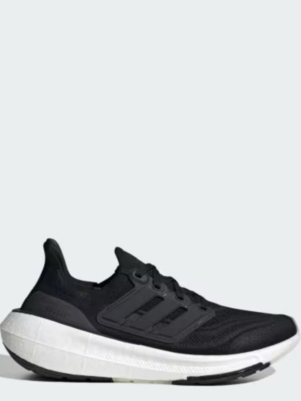 Adidas Womens Core Black Crystal White UltraBoost Light Shoes Size 6 us GY9353